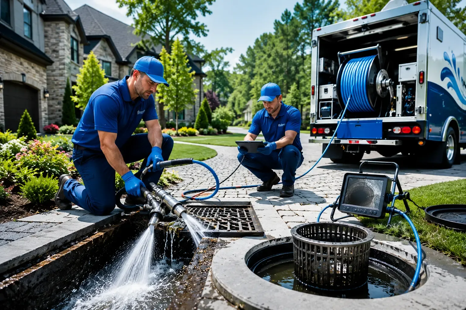 Local outdoor drain cleaning professionals in De Berry, TX