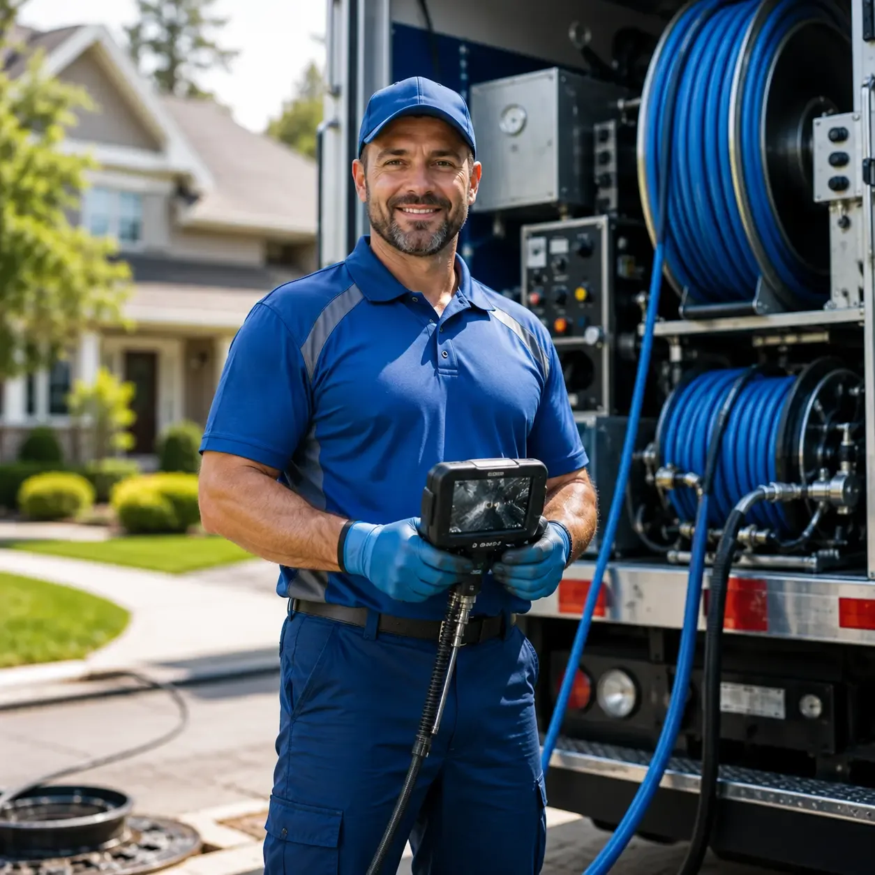 Local outdoor drain cleaning specialists in De Berry, TX